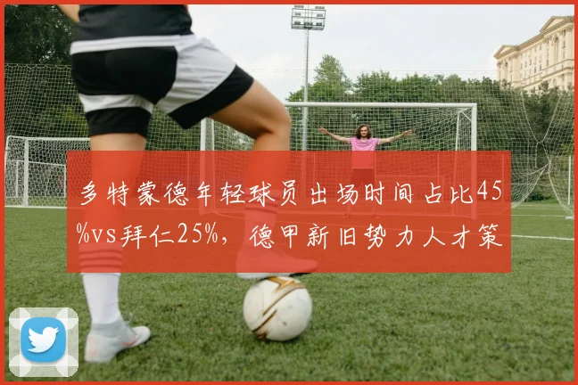 多特蒙德年轻球员出场时间占比45%vs拜仁25%，德甲新旧势力人才策略分化